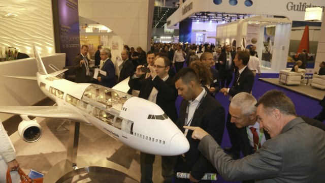 Welcher Jet bietet was? Die Genfer Businessjet-Messe Ebace zog in der zurückliegenden Woche 7% mehr