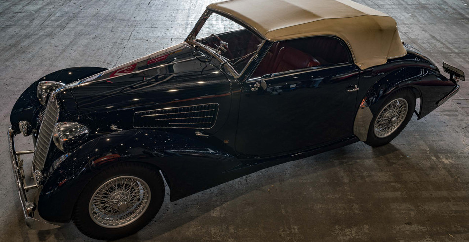 1938 Alfa Romeo 6C2300 Corto: Eingekleidet wurde dieser Alfa von Carrosserie Worblaufen - und er sta