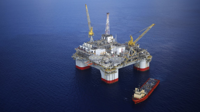 Die Jack/St. Malo-Ölbohrplattform von Chevron im Golf von Mexiko.